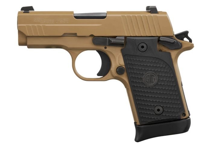 SIG Sauer P938 Emperor Scorpion 9mm 3" Pistol, FDE