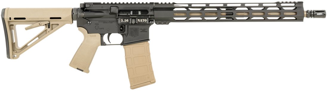 Diamondback DB15 5.56 NATO 16" Rifle, FDE Magpul (DB175AK221)