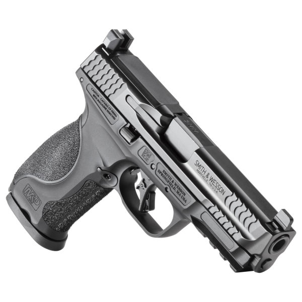 Smith & Wesson M&P9 M2.0 Metal with Aimpoint ACRO Slide Cut — 9mm Full-Size Pistol, 17+1 Capacity, Night Sights