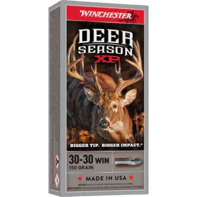 Authentic Winchester Deer Season XP 30-30 Winchester Ammo 150 Grain Winchester Extreme Point Polymer Tip 200rounds15