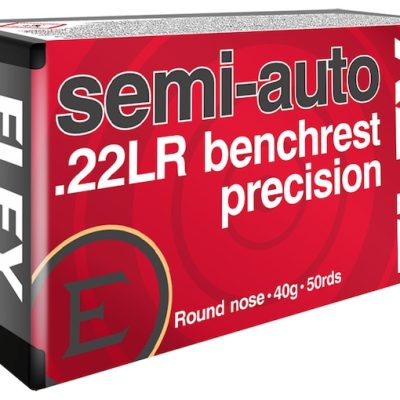 Eley Semi-Auto Benchrest Precision 22LR Ammo 40 Grain Round Nose - Best Price