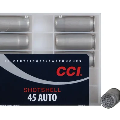 CCI Shotshell 45 ACP Ammo 120 Grain Lead Shot 200 rounds - Best Price for sale