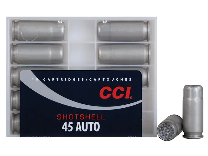 CCI Shotshell 45 ACP Ammo 120 Grain Lead Shot 200 rounds - Best Price for sale