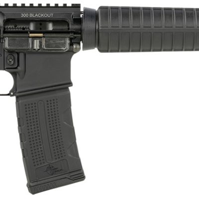 Rock River Arms BLK1850 LAR-15M CAR A4 300 Blackout 30+1 16″, Black, R4 Handguard, Tactical Carbine Stock, Overmolded A2 Grip, Railed Gas Block