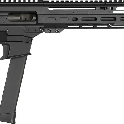 CMMG 99A806DAB Dissent MKGS 9mm Luger 33+1 10.50″, Black, Picatinny Brace Adapter, 5.50″ M-LOK Handguard, Left Side Charging Handle, Zeroed Linear Comp, Zeroed Drop-In Single Stage Trigger