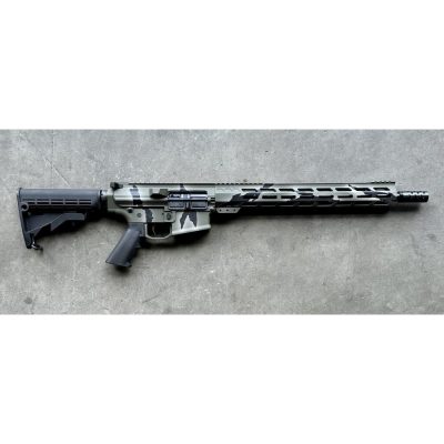 GLFA Tactical Pursuit Rifle .308 Win 10rd Magazine 16″ Barrel Green Camo